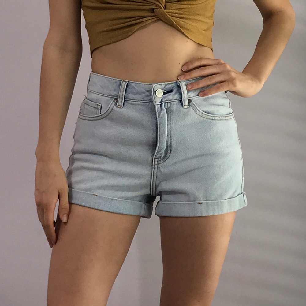 Pacsun denim high waisted shorts